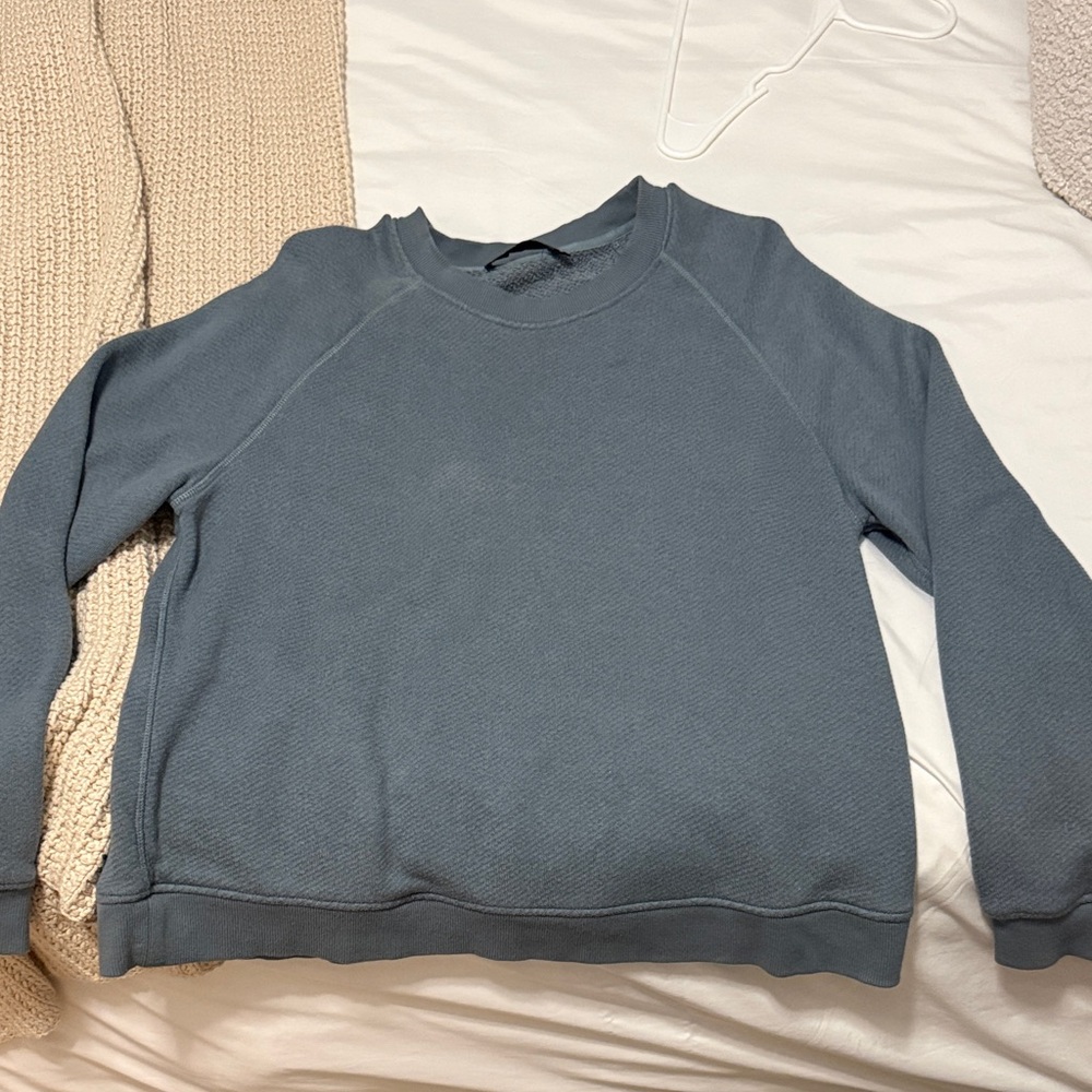 Jenni Kanye blue crewneck